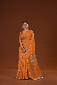 Bulian Stitch Saree