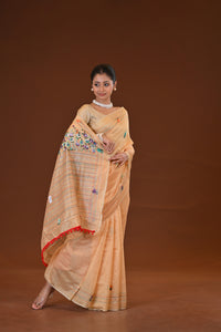 Bulian Stitch Saree