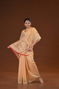 Bulian Stitch Saree