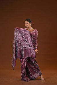 Blended Silk Kantha Saree