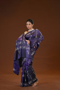Blended Silk Kantha Saree