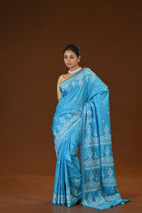 Blended Silk Kantha Saree