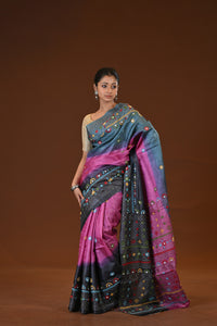 Tussar Diy Lambani Saree