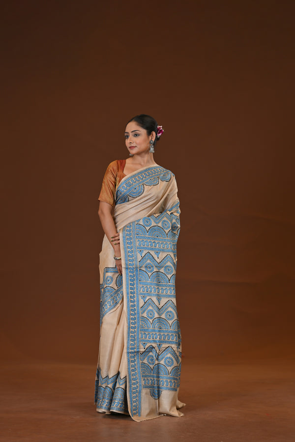 Gachi By Gachi Silk Kantha Saree