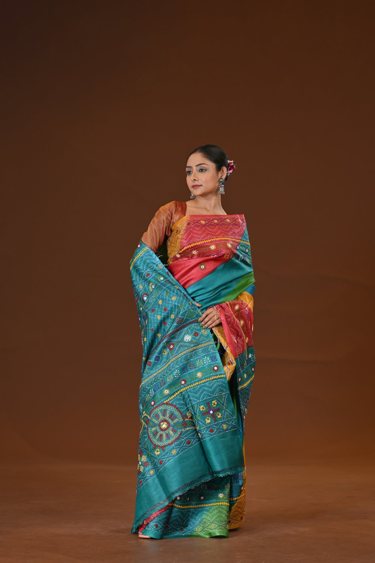 Tussar Diy Lambani Saree