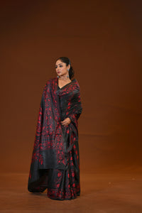 Blended Silk Kantha Saree