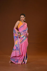 Blended Silk Kantha Saree