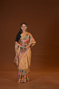 Blended Silk Kantha Saree