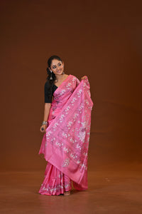 Blended Silk Kantha Saree