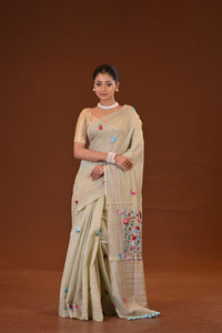 Bulian Stitch Saree