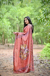 JAYA BLENDED SILK KANTHA SAREE