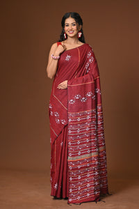 Cotton Khesh Kantha Saree