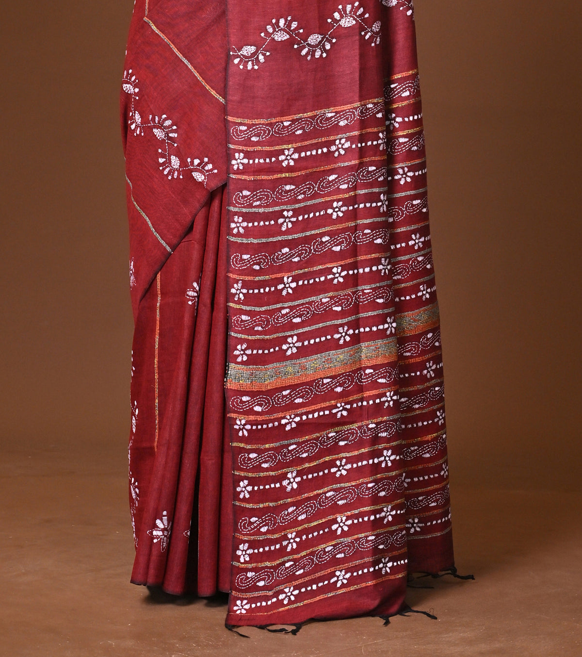 Cotton Khesh Kantha Saree