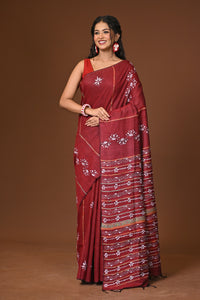Cotton Khesh Kantha Saree