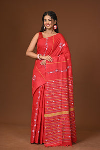 Cotton Khesh Kantha Saree