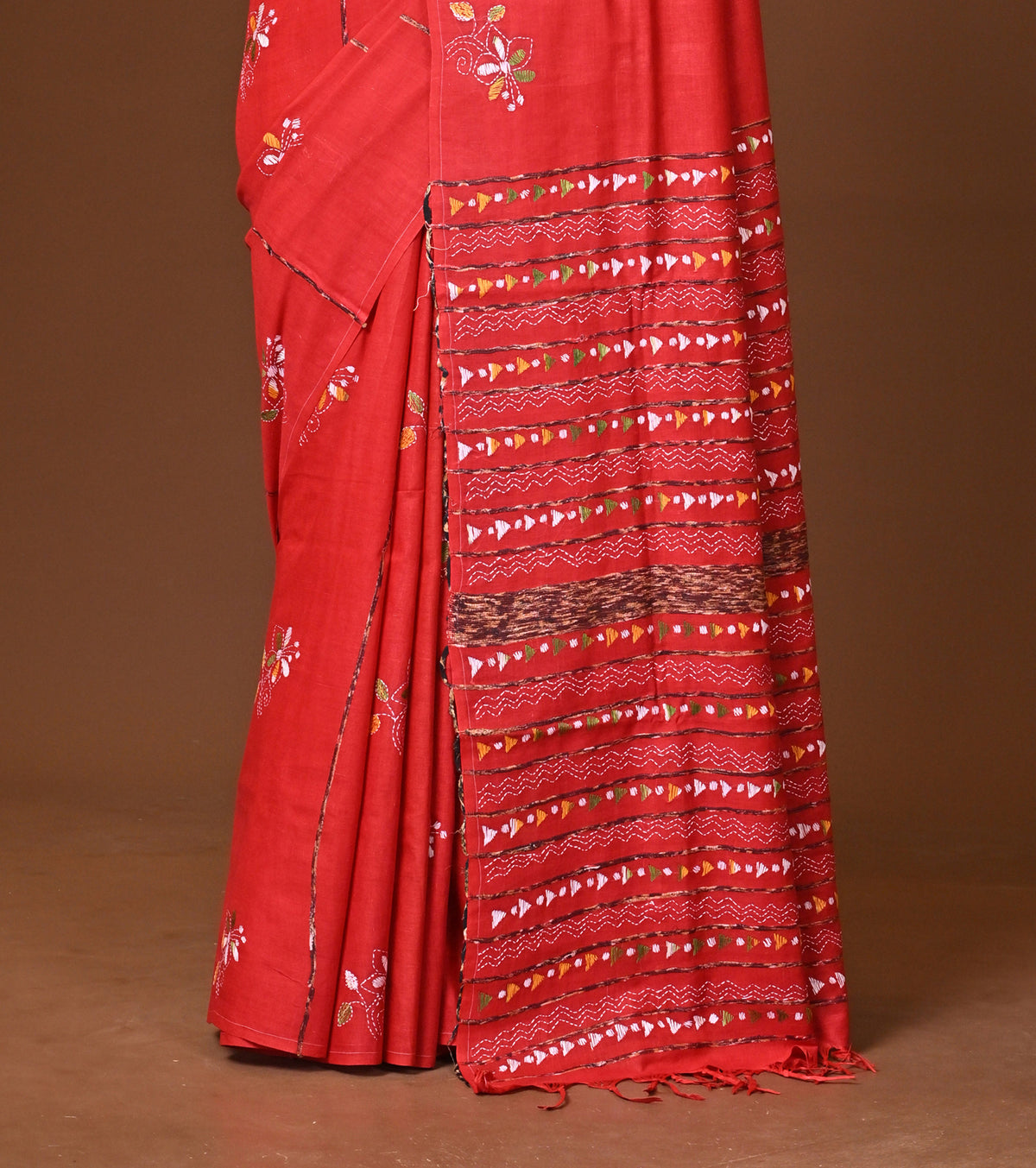 Cotton Khesh Kantha Saree