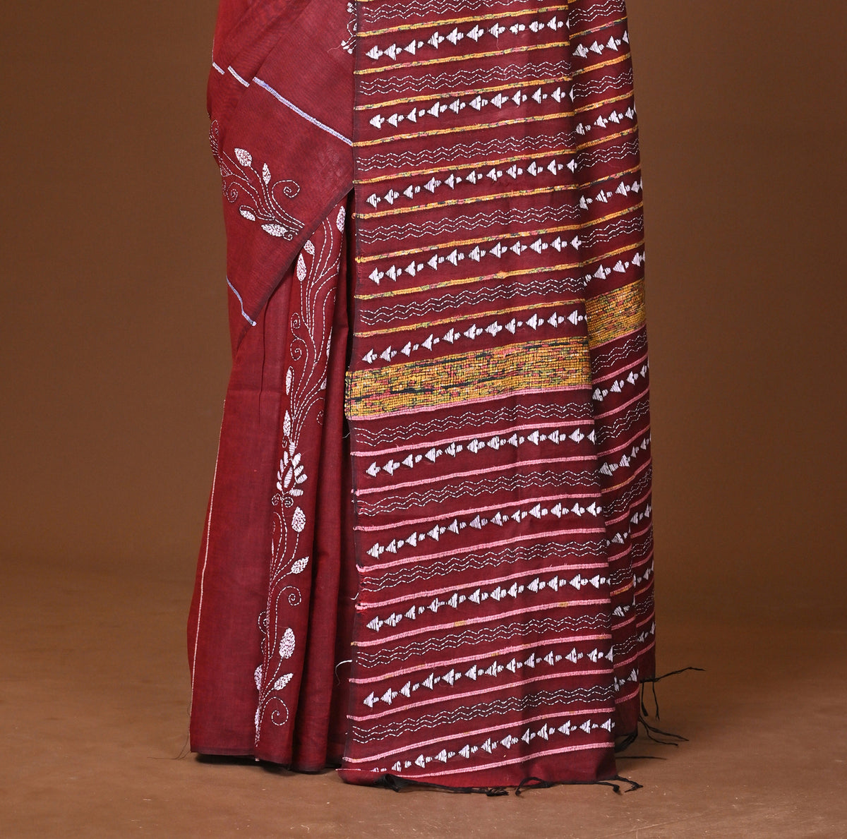 Cotton Khesh Kantha Saree
