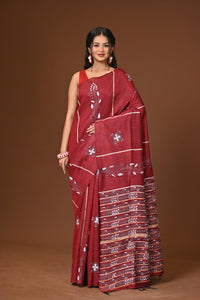 Cotton Khesh Kantha Saree