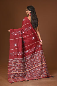 Cotton Khesh Kantha Saree