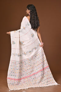 Cotton Khesh Kantha Saree