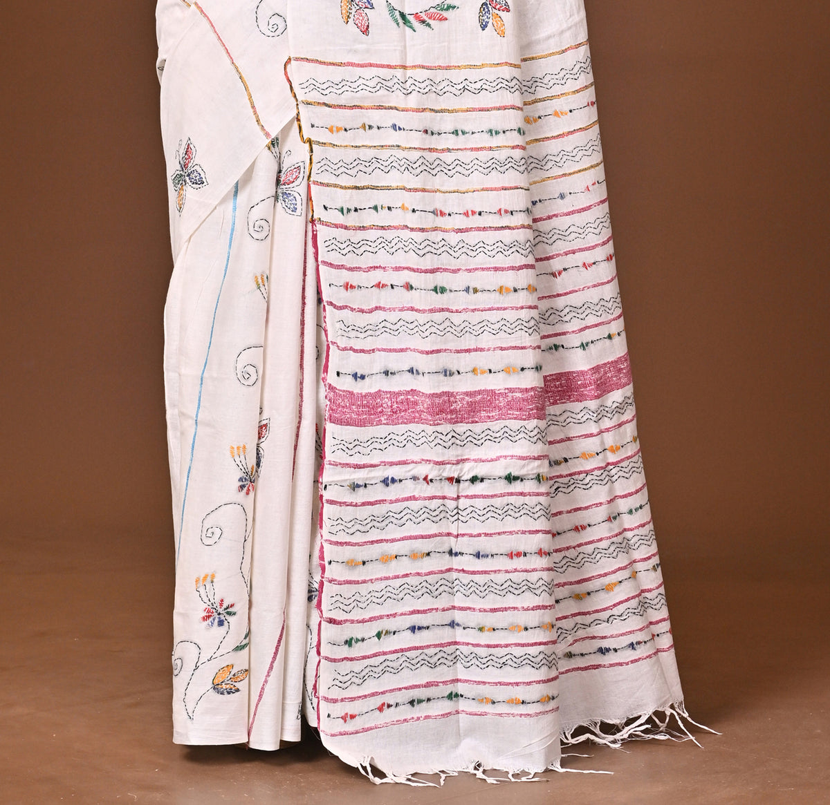 Cotton Khesh Kantha Saree