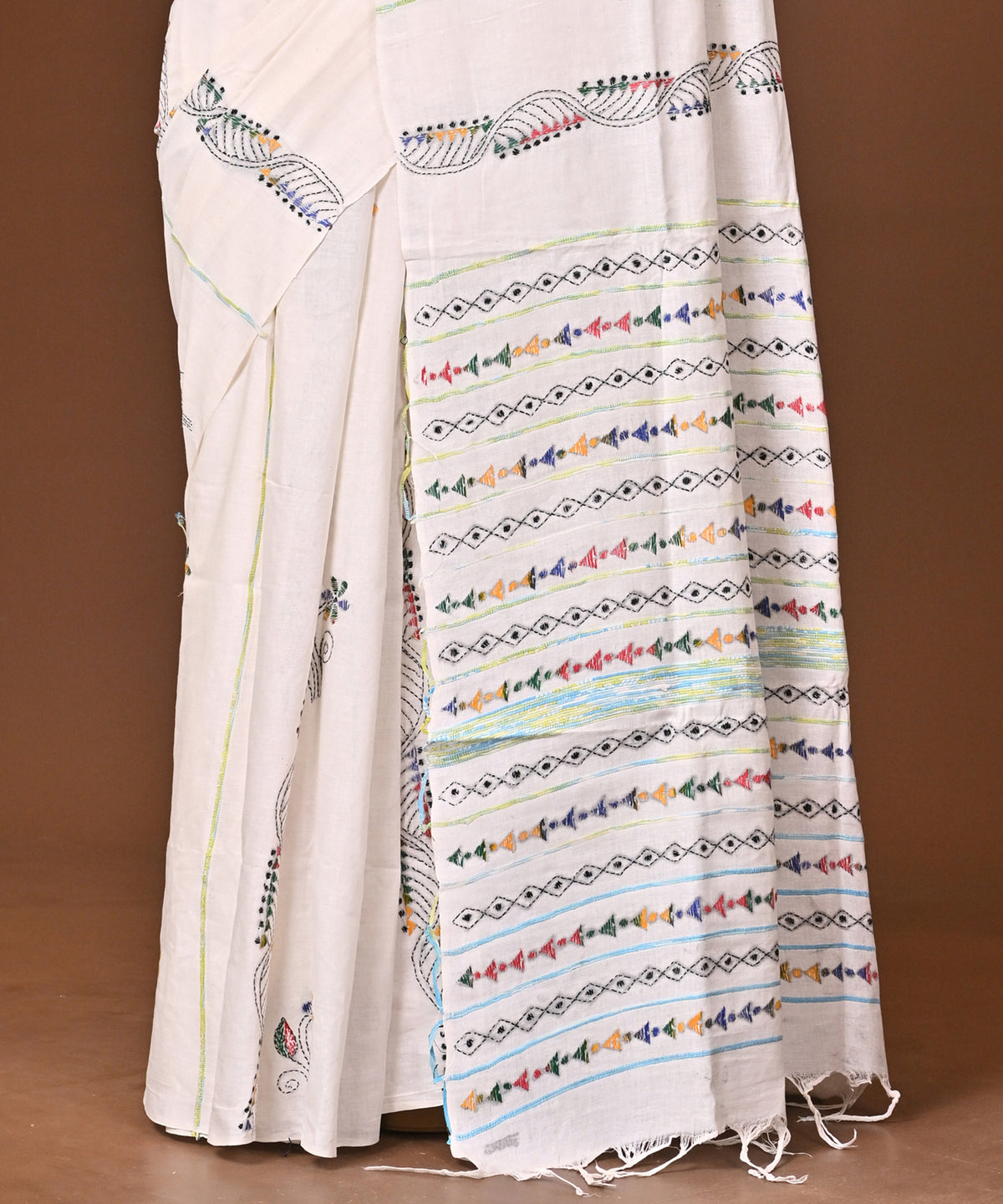 Cotton Khesh Kantha Saree