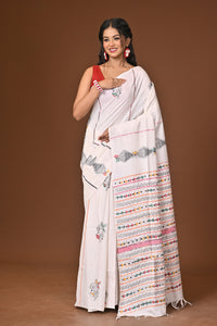 Cotton Khesh Kantha Saree