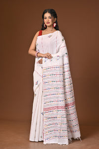 Cotton Khesh Kantha Saree