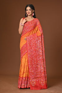 Cotton Hand Batik Saree