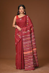 Cotton Khesh Kantha Saree