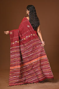 Cotton Khesh Kantha Saree