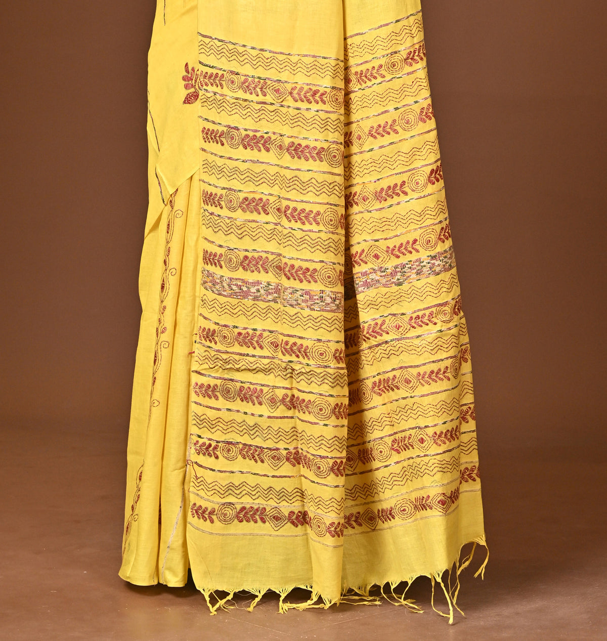 Cotton Khesh Kantha Saree