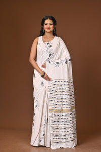 Cotton Khesh Kantha Saree