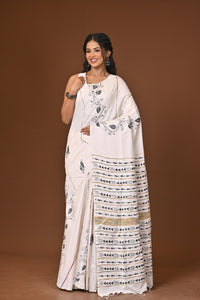 Cotton Khesh Kantha Saree