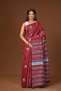 Cotton Khesh Kantha Saree