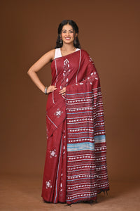 Cotton Khesh Kantha Saree