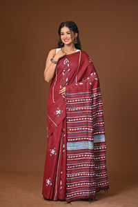 Cotton Khesh Kantha Saree