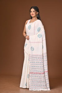 Cotton Khesh Kantha Saree