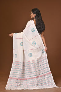 Cotton Khesh Kantha Saree