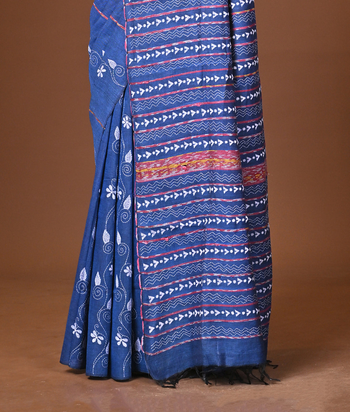 Cotton Khesh Kantha Saree