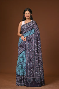 Cotton Hand Batik Saree