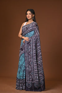 Cotton Hand Batik Saree