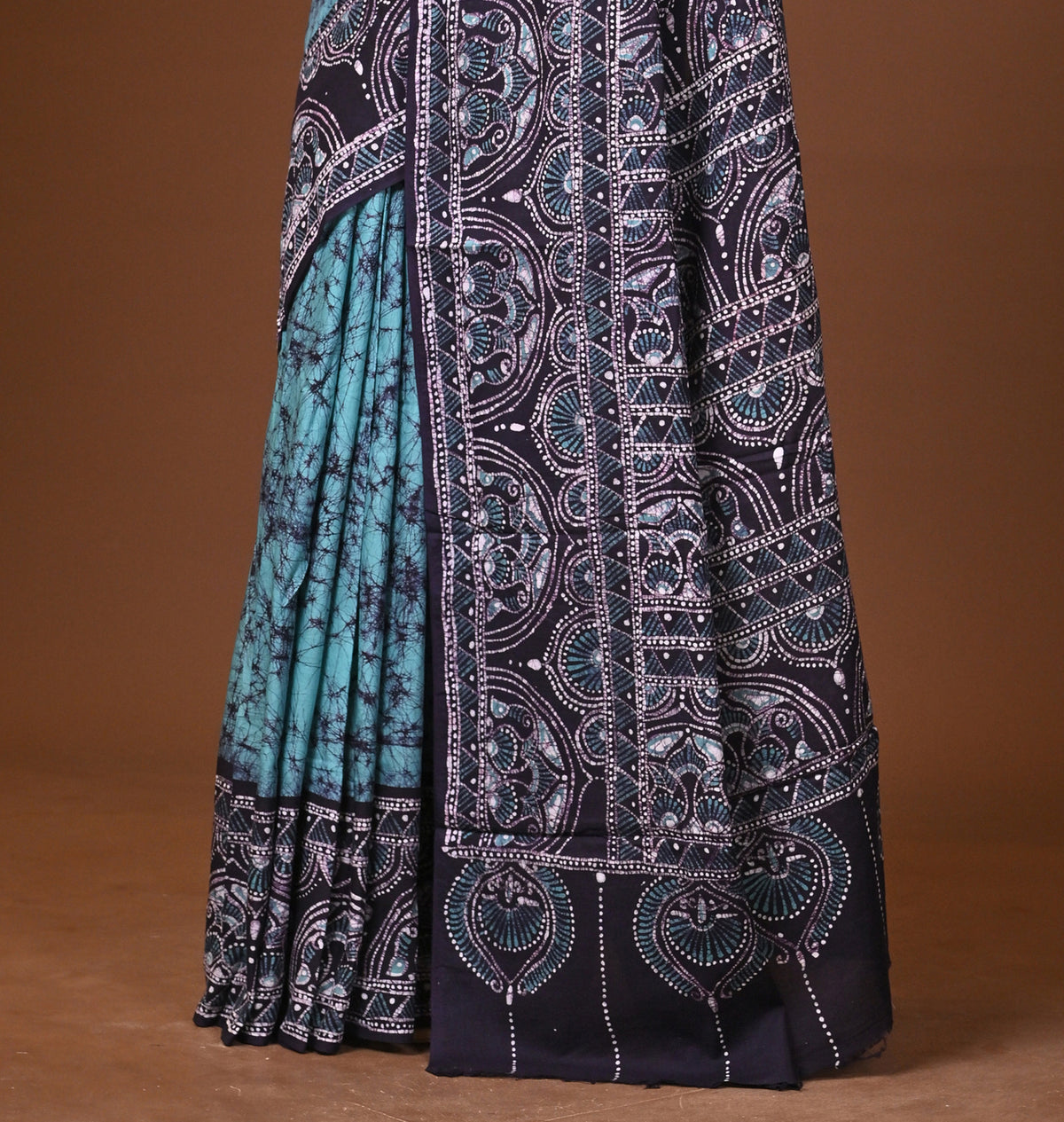 Cotton Hand Batik Saree
