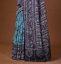 Cotton Hand Batik Saree