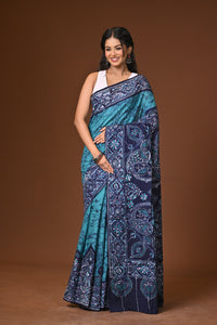 Cotton Hand Batik Saree
