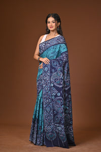 Cotton Hand Batik Saree