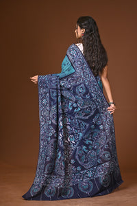 Cotton Hand Batik Saree