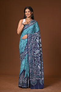Cotton Hand Batik Saree