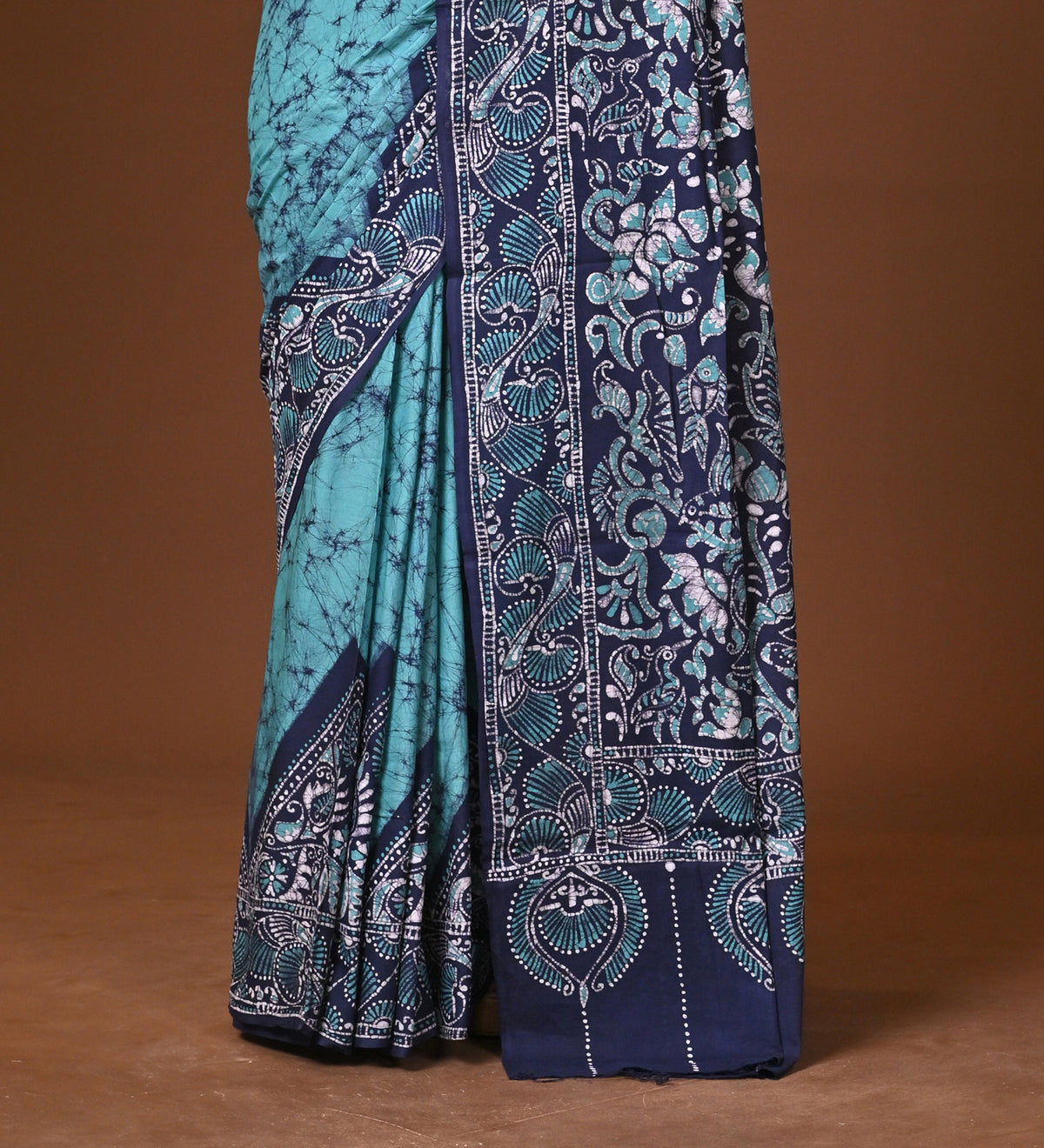 Cotton Hand Batik Saree