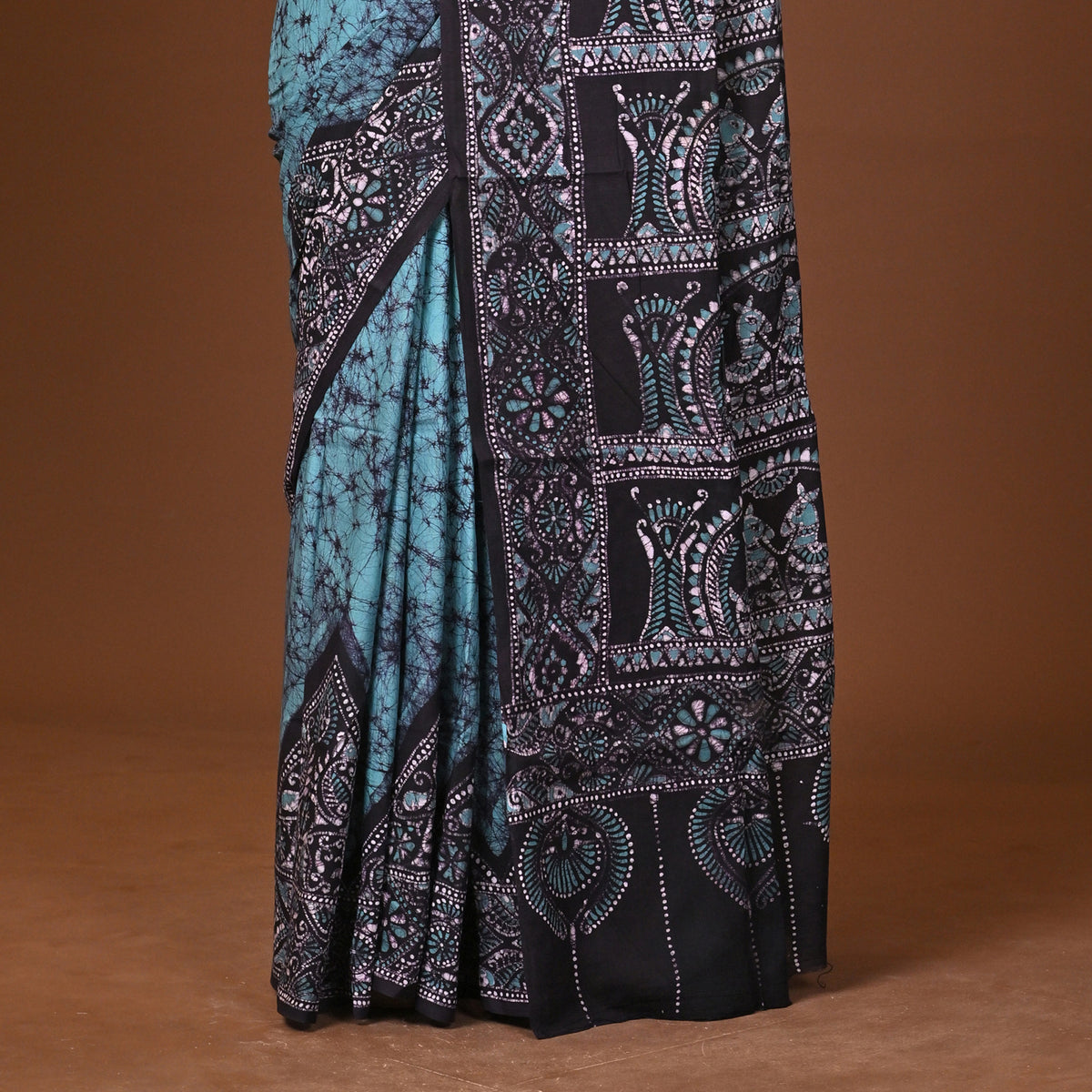 Cotton Hand Batik Saree